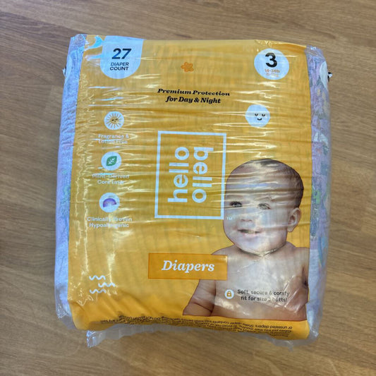 NEW Hello Bello Size 3 Diapers