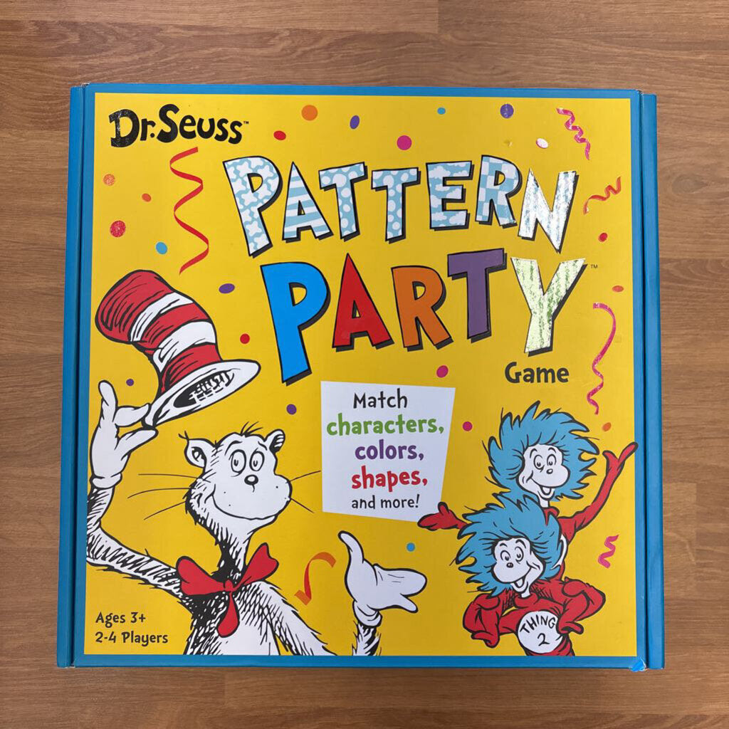Dr. Seuss Pattern Party Game