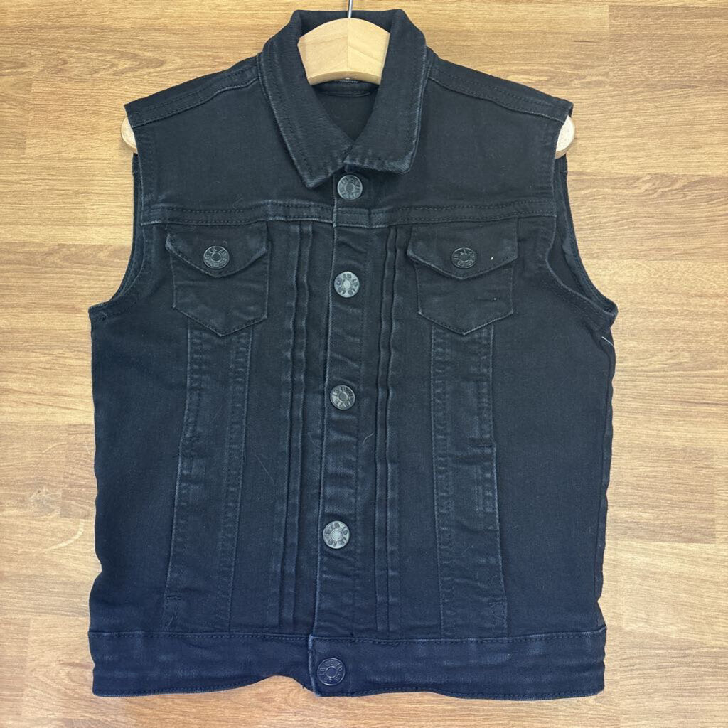 Little Bipsy Denim Vest - 2/3