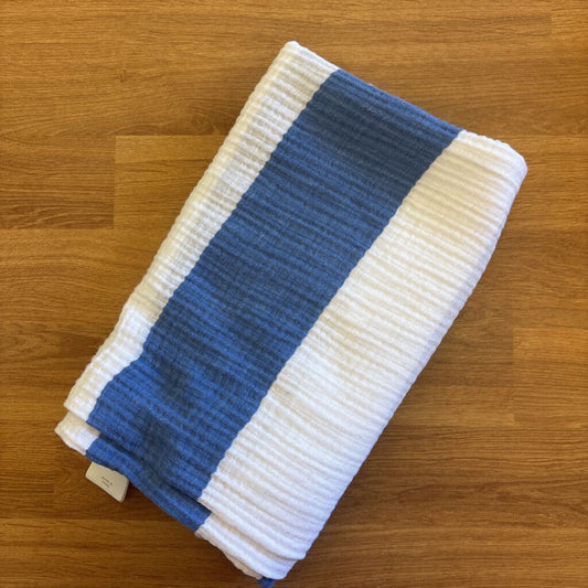 Cloud Island Stripe Muslin Swaddle Blanket