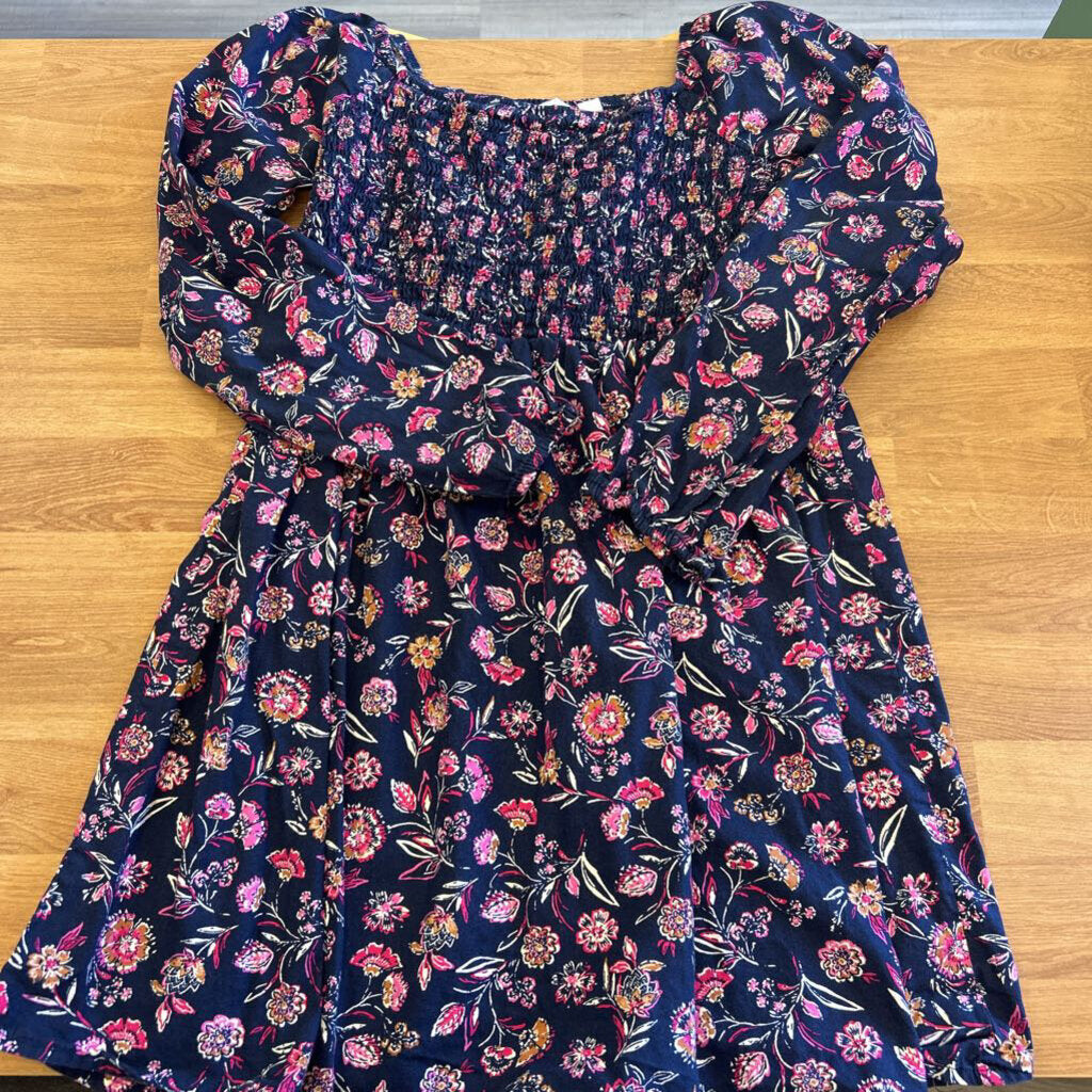 Gap Kids Floral LS Dress - 10/12