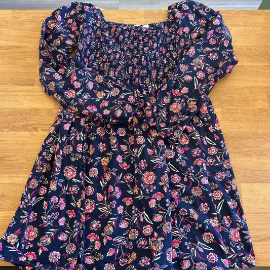Gap Kids Floral LS Dress - 10/12