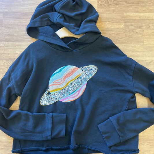 Gap Kids Space Crop Hoodie - 10