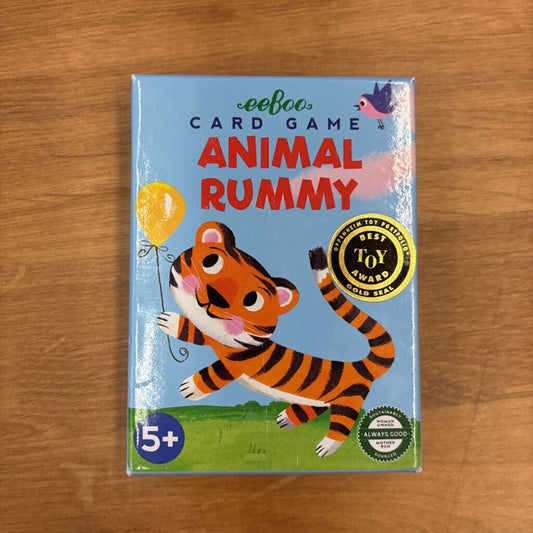 eeBoo Animal Rummy