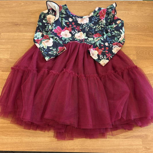 Marie Nicole Tulle LS Dress 4