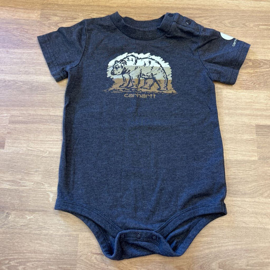 Carhartt Bear SS Onesie 18m
