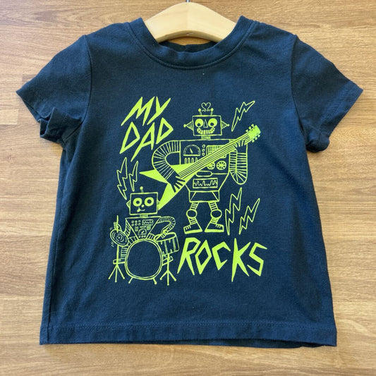 Cat Jack Dad Rocks SS Tee 18m
