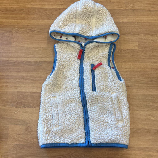 Mini Boden Shepa Hoodie Vest 2/3T (some wear)