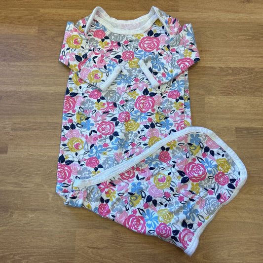 Baby Essentials Flower Sleeping Gown