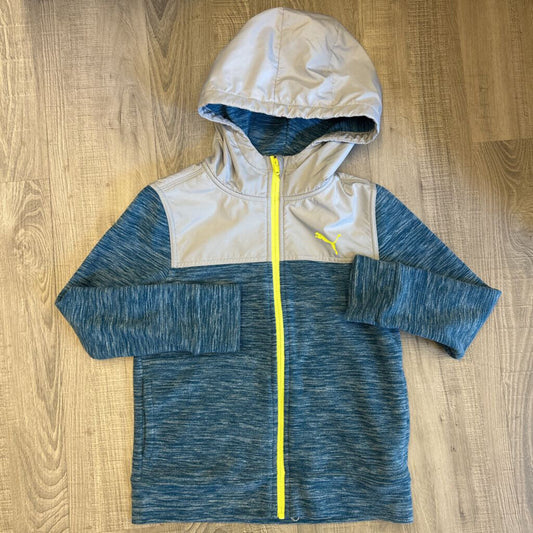 Puma Zip Hoodie Fleece Jacket 5/6