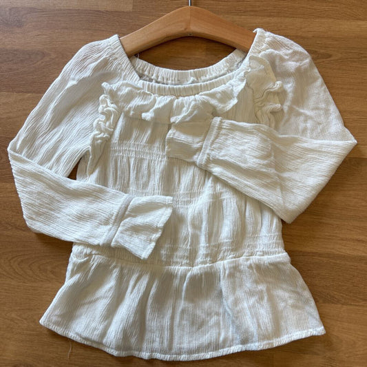 Wall Flower Gauze LS Top 7/8