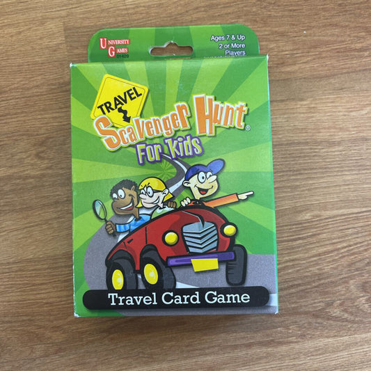 NEW Travel Scavenger Hunt For Kids Cards