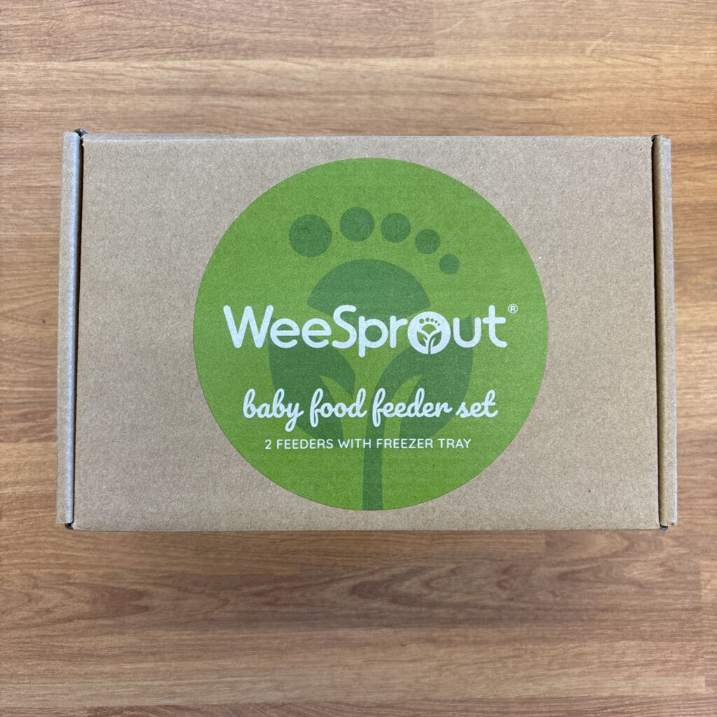 NEW WeeSprout Baby Food Feeder Set