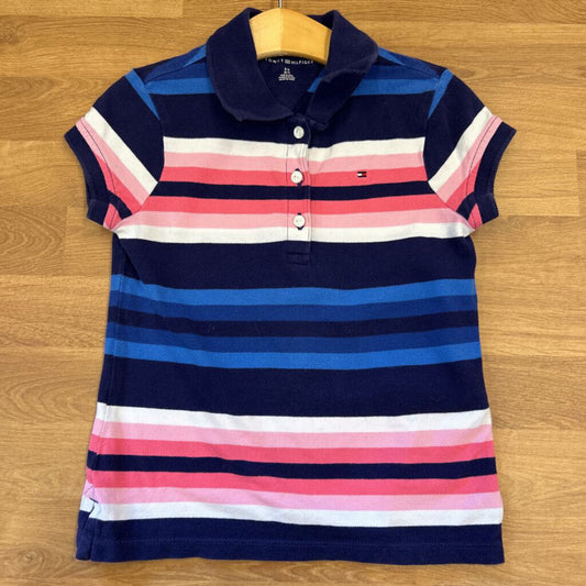 Tommy Hilfiger Stripe SS Polo - 6/7