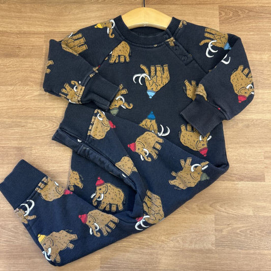 Hanna Andersson Mammoth Coverall - 2T