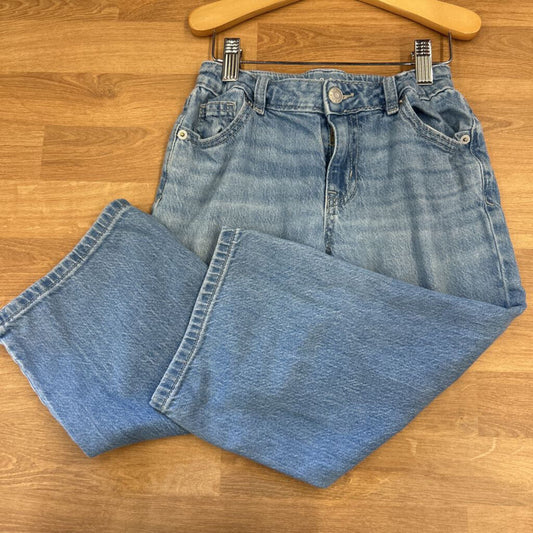 Cat & Jack Wide Leg Crop Jeans - 7