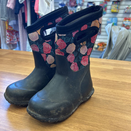Bogs Floral Boots (wear) - 9