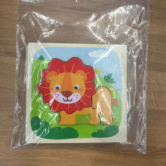 Set of 2 Wood Animal Puzzle