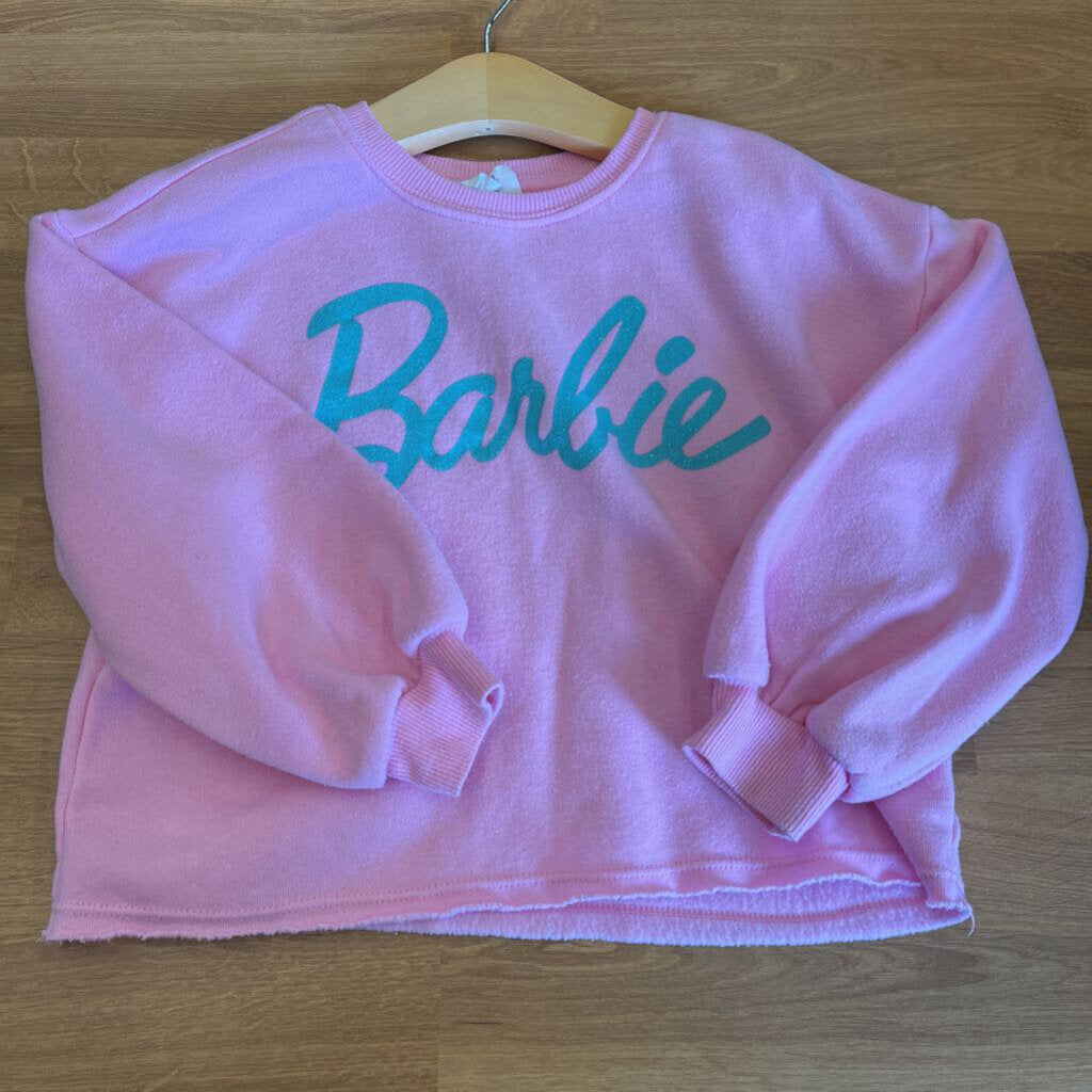 Barbie Crop Crewneck - 5T