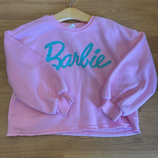 Barbie Crop Crewneck - 5T