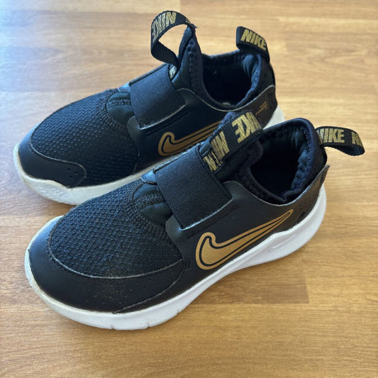 Nike Black/Gold Sneakers - 10
