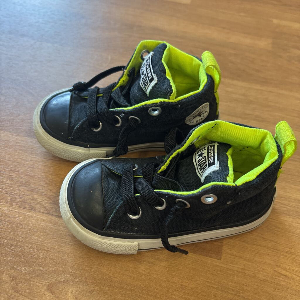 Converse Black High Top Sneakers - 5