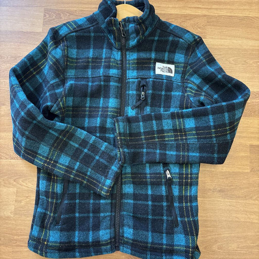 The North Face Plaid Fleece Jacket - 7/8