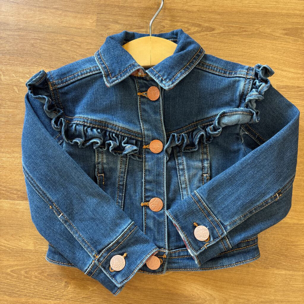 Matilda Jane Ruffle Denim Jacket - 2T