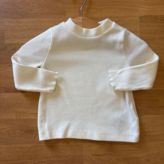Old Navy Ribbed LS Tee - 3/6m