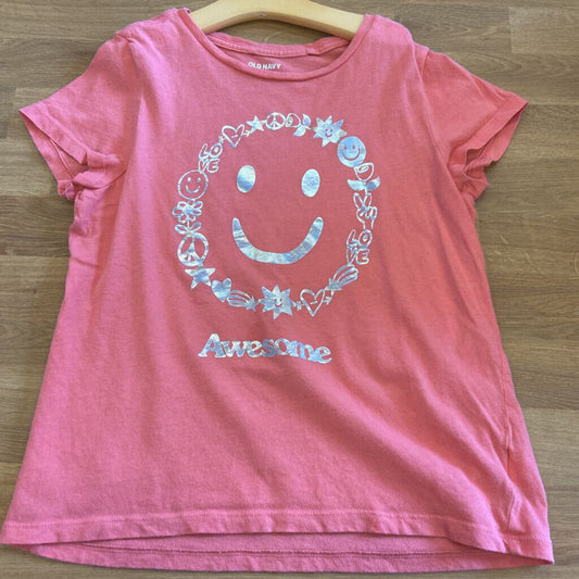 Old Navy Smile SS Tee - 14/16