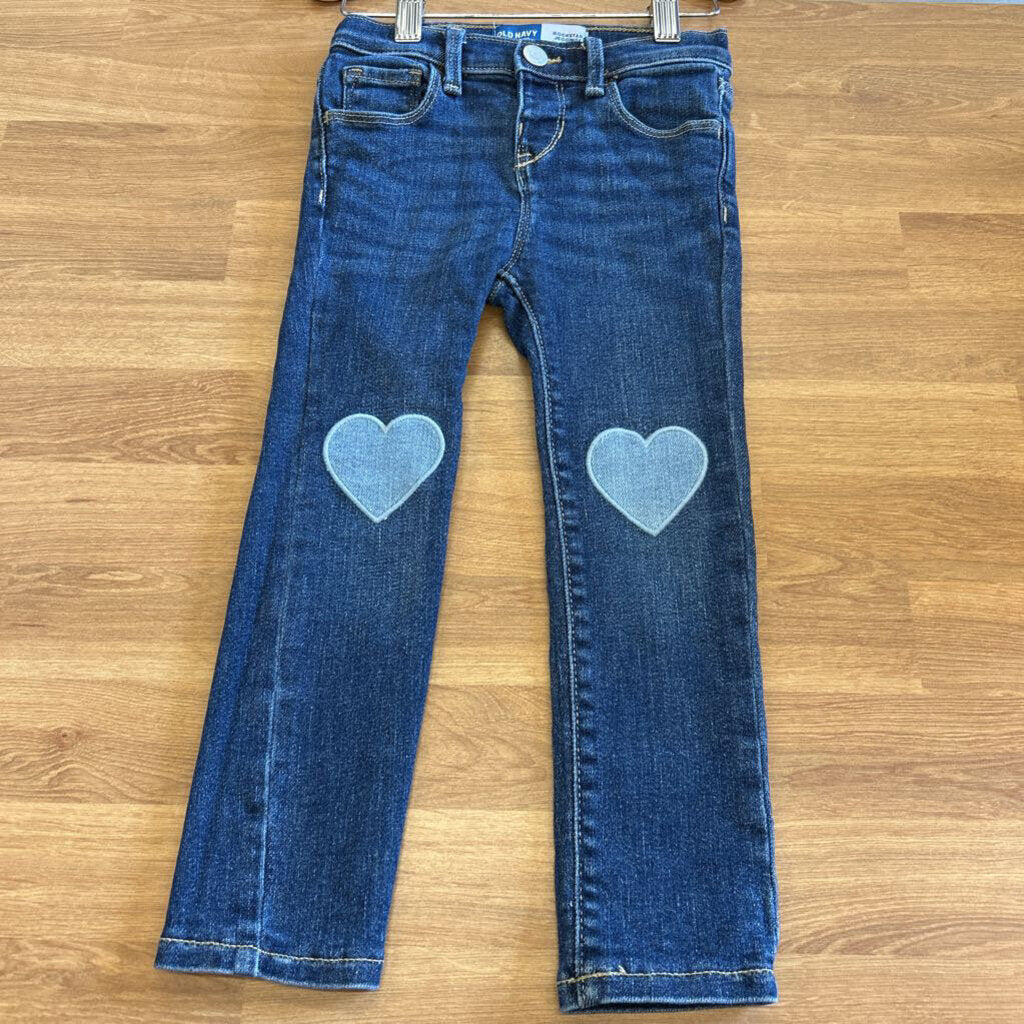 Old Navy Heart Rockstar Jegging - 4T