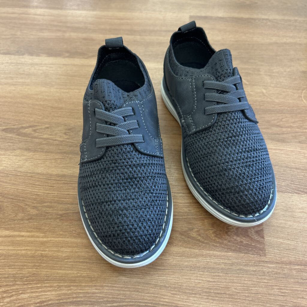 Cat & Jack Grey Knit Dress Sneakers - 11