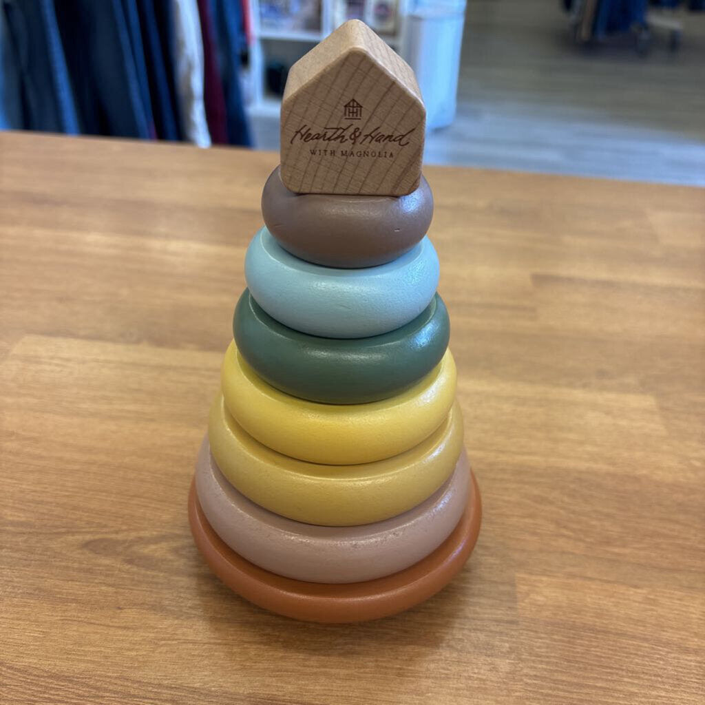 Hearth & Hand Wood Ring Stacker