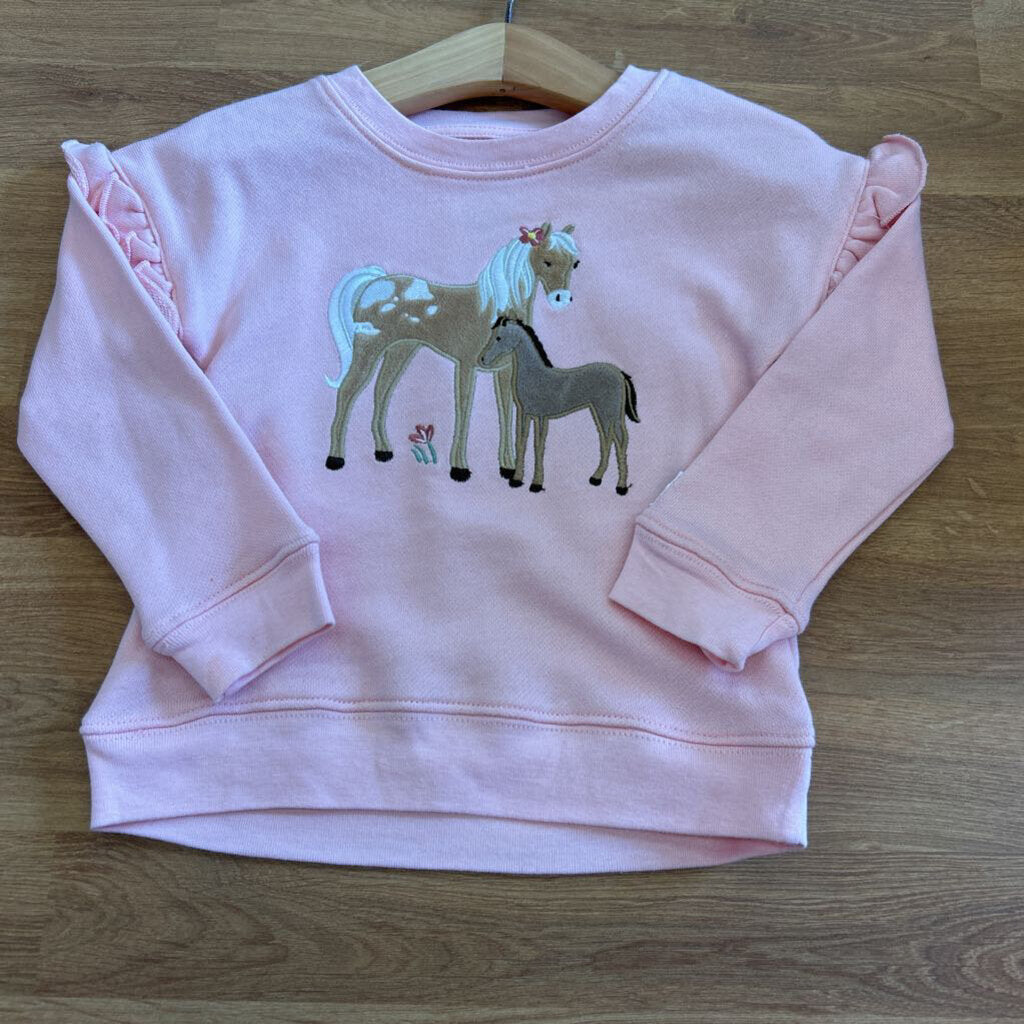 John Deere Horse Crewneck - 2T