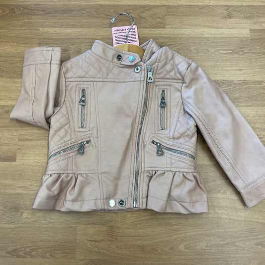 NWT Urban Republic Faux Leather Jacket - 2T