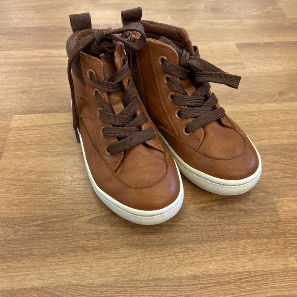 Cat & Jack Brown High Top Sneakers - 9