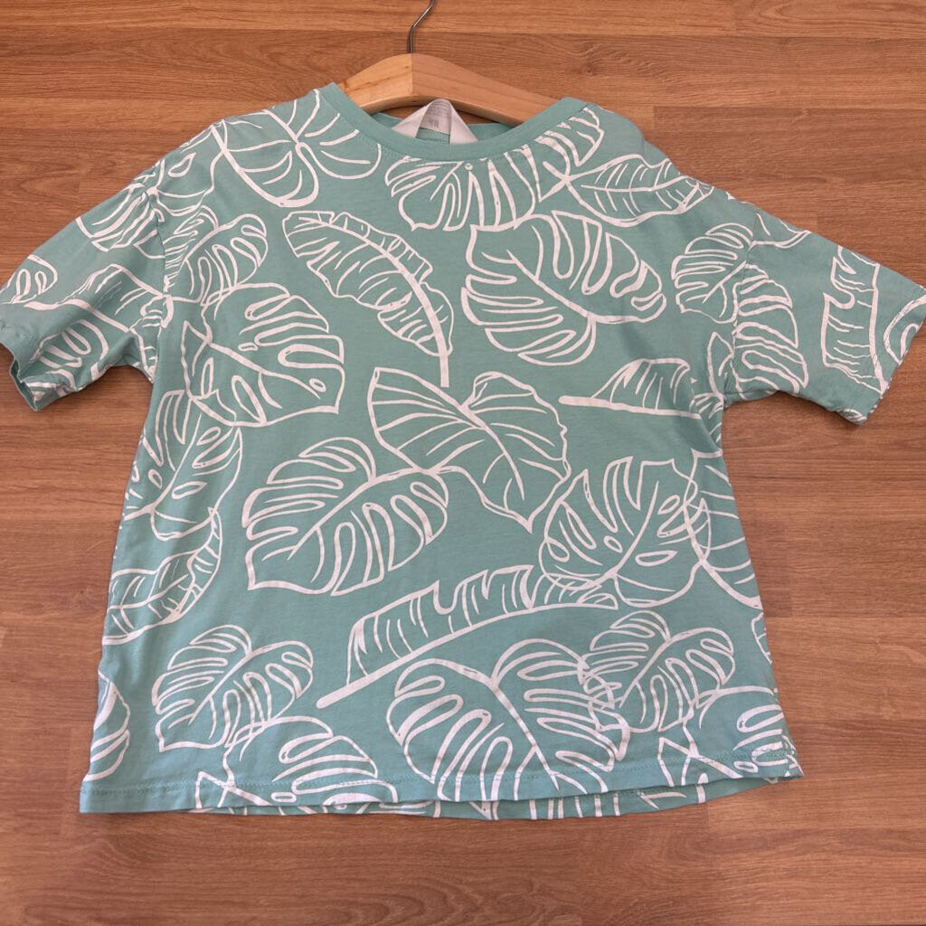 H&M Leaf SS Tee - 6x/7