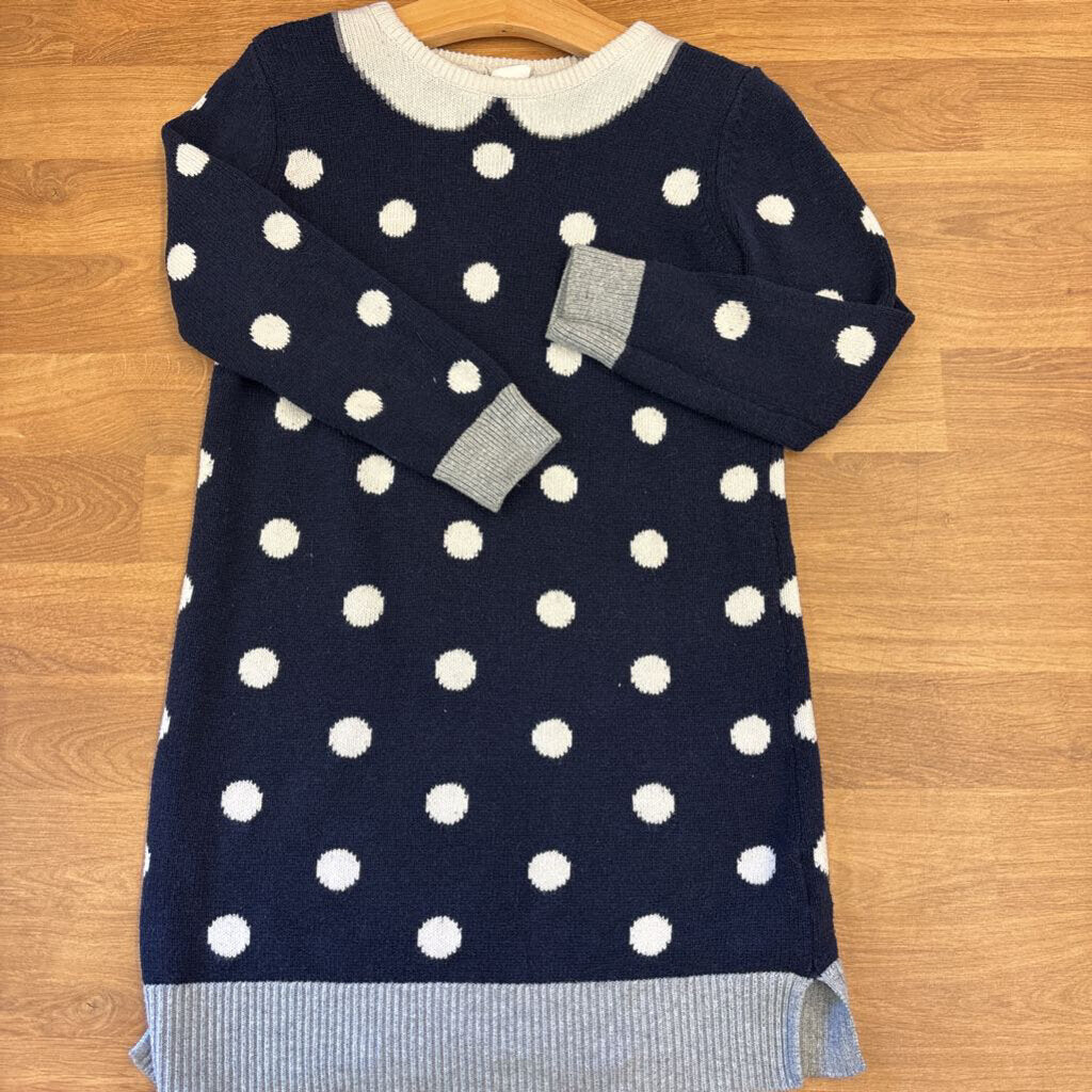 Baby Gap Dot Knit LS Dress - 5