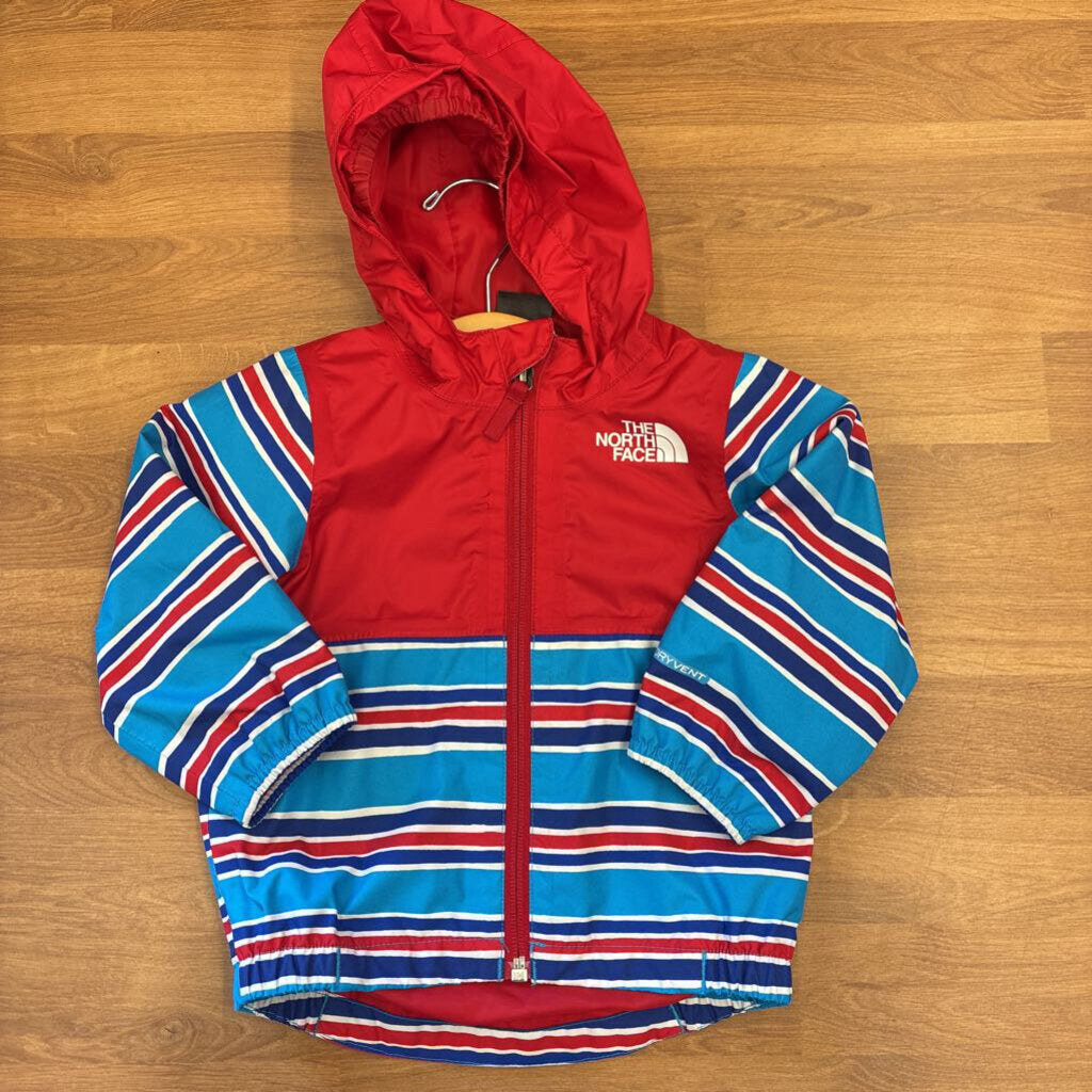 The North Face Striped Rain Jacket - 6/12m
