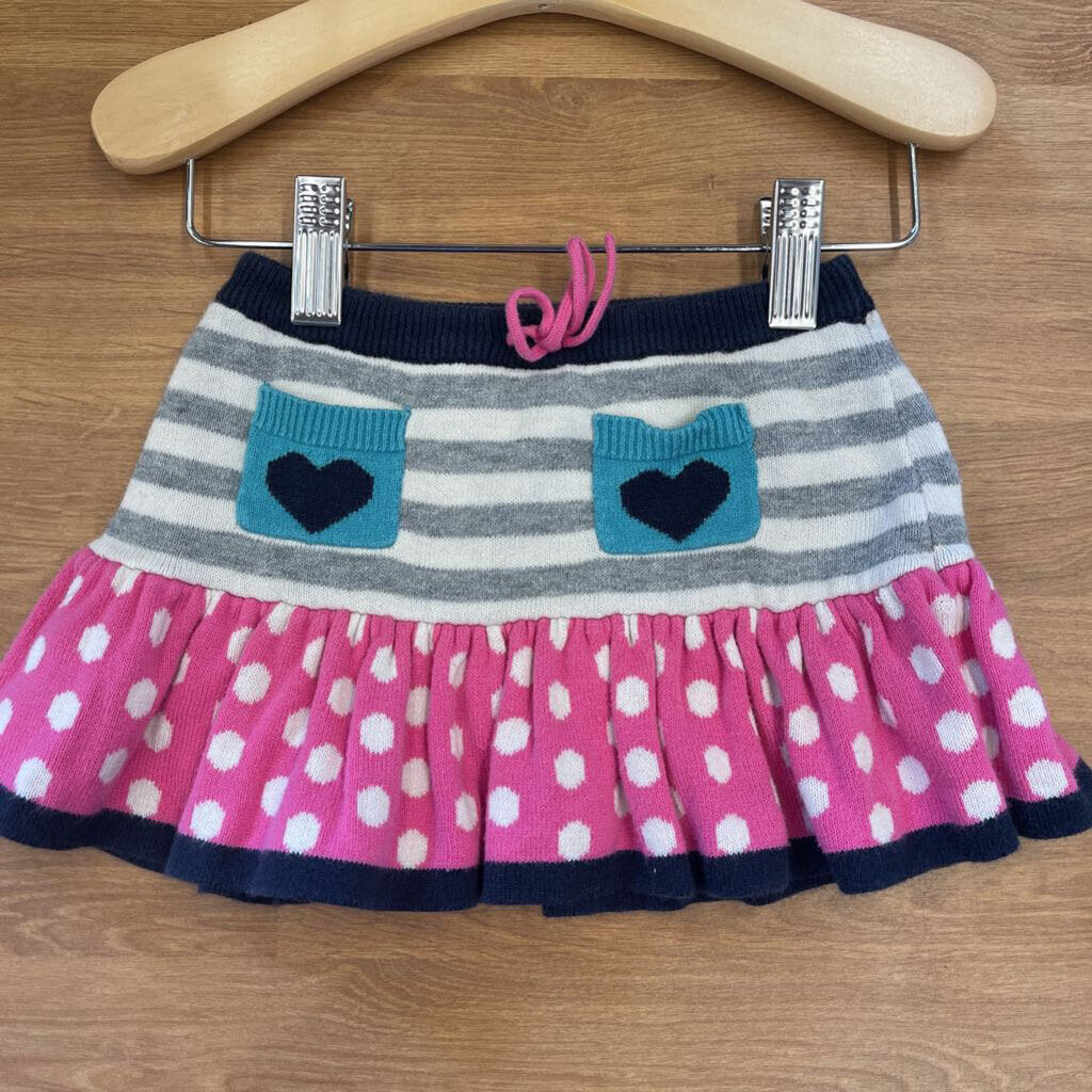 Baby Gap Strip/Dots Sweater Skirt 18/24m