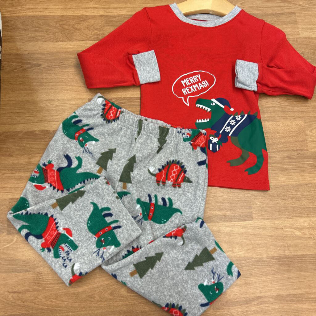 Carter's Holiday Dino Pjs - 3T