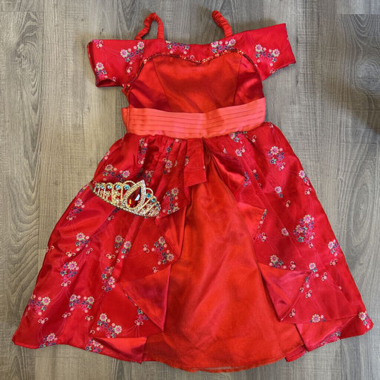 Disney Elena of Avalor Costume w/ Crown - XS (5)