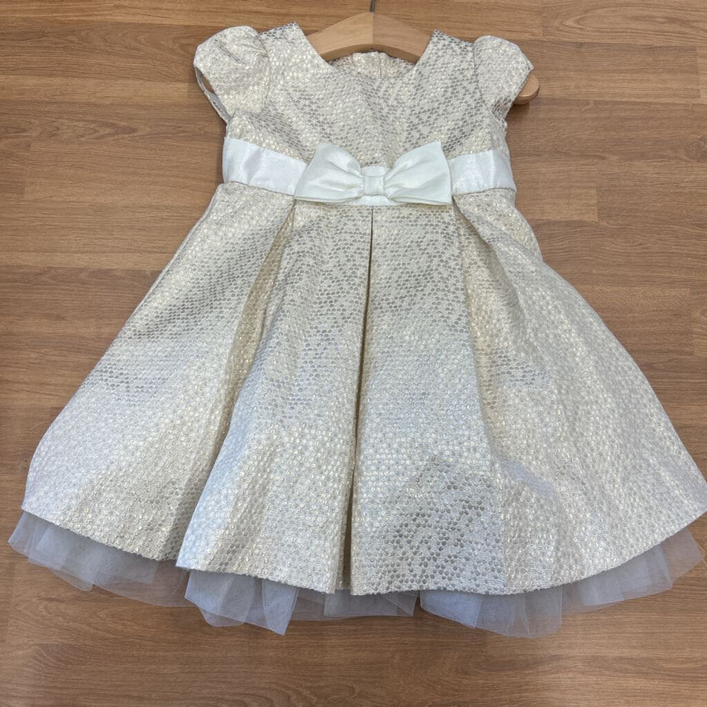 Gymboree Party Dress w/ Furry Cardigan - 12/24m