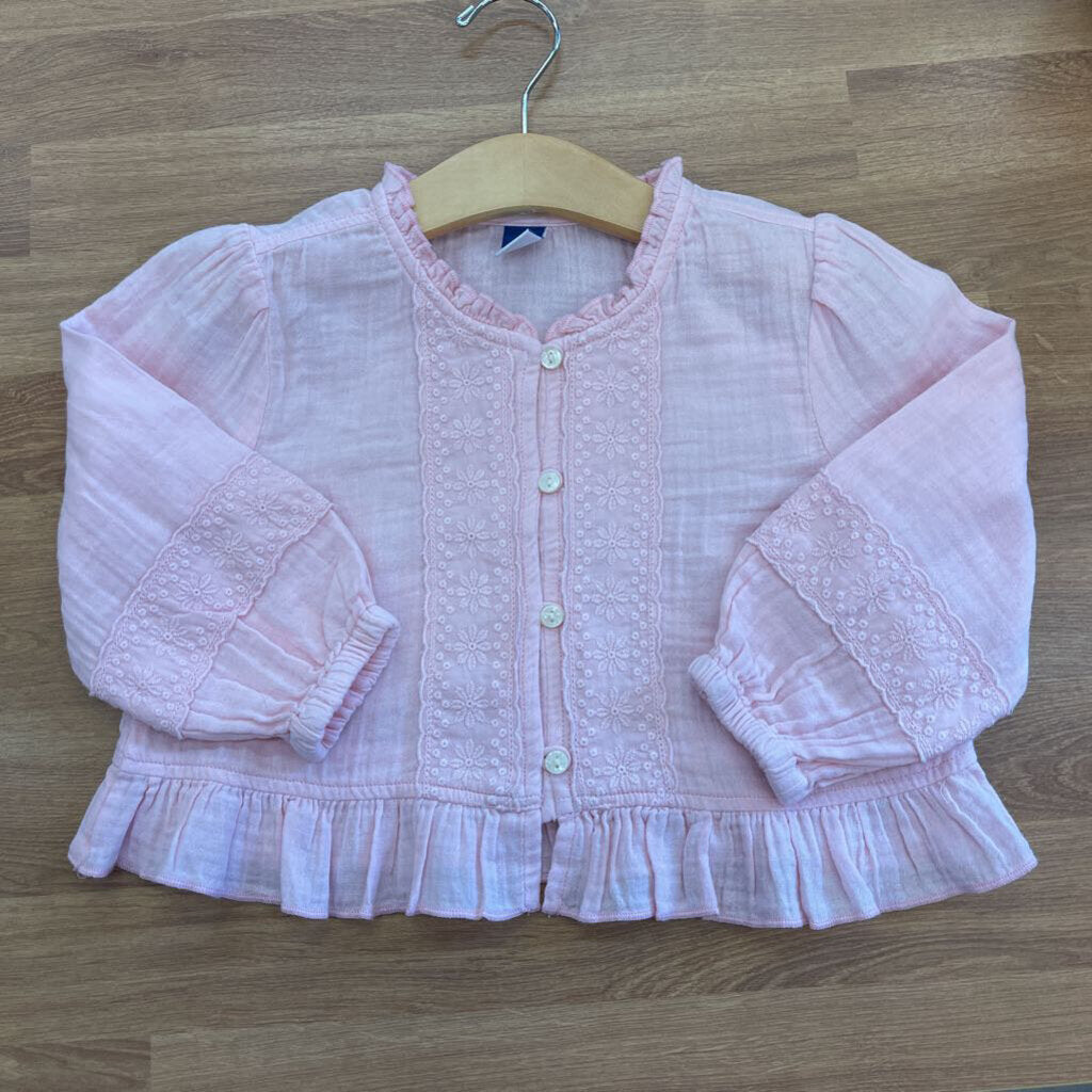Old Navy Peasant LS Top - 3T