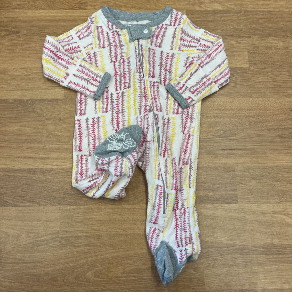 Burt's Bees Arrow Zip Sleeper - NB