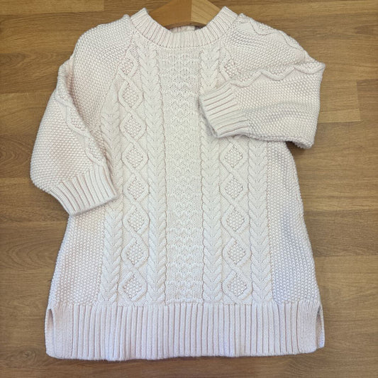 Baby Gap LS Knit Sweater Dress - 18/24m