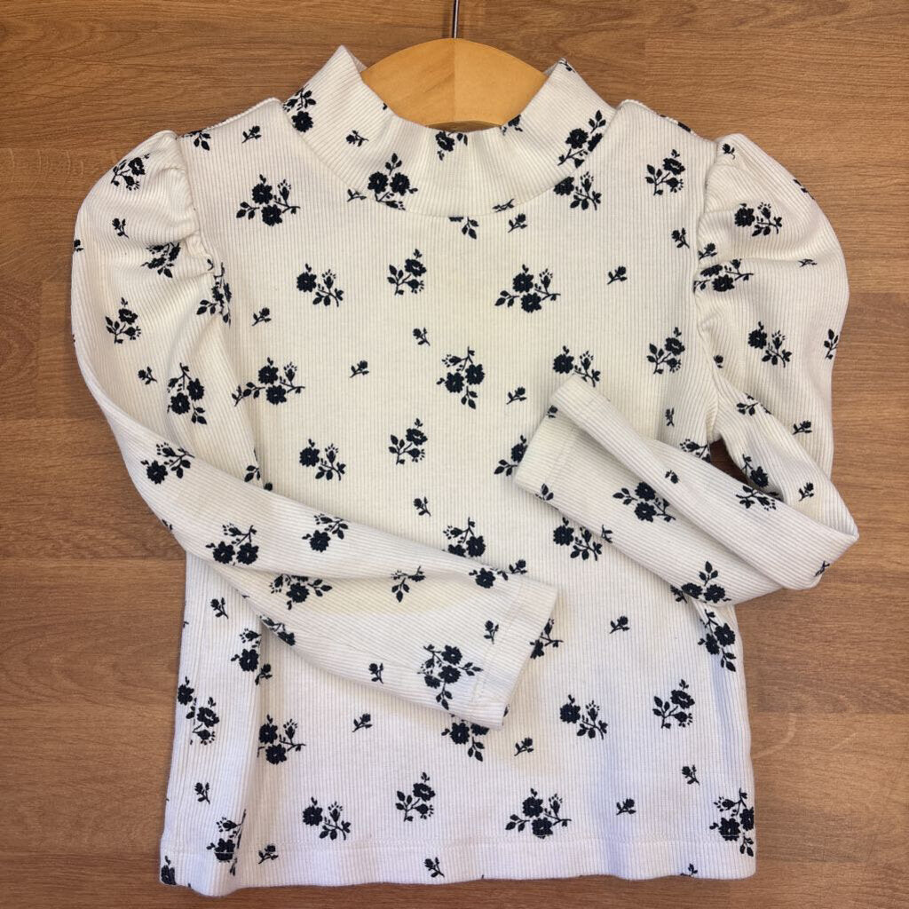 Baby Gap Floral LS Turtleneck - 18/24m