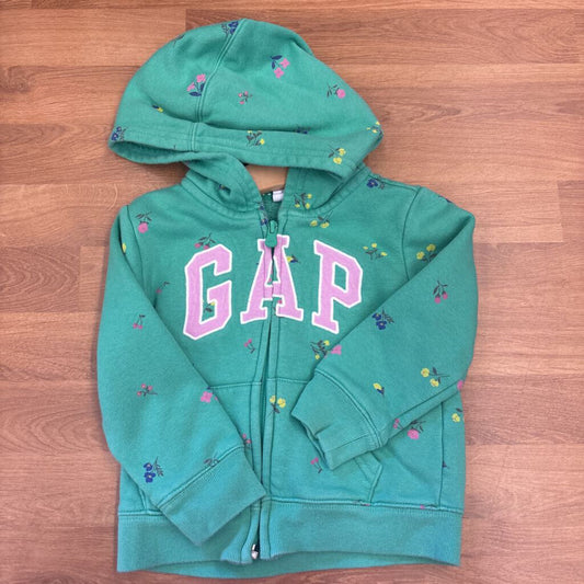 Baby Gap Floral Zip Hoodie - 2