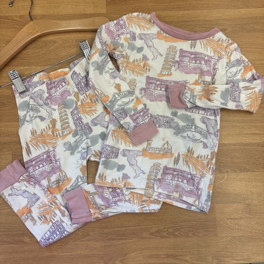 Burt's Bees Rome Pjs - 3T