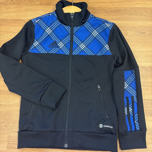Adidas Plaid Track Jacket - 7/8